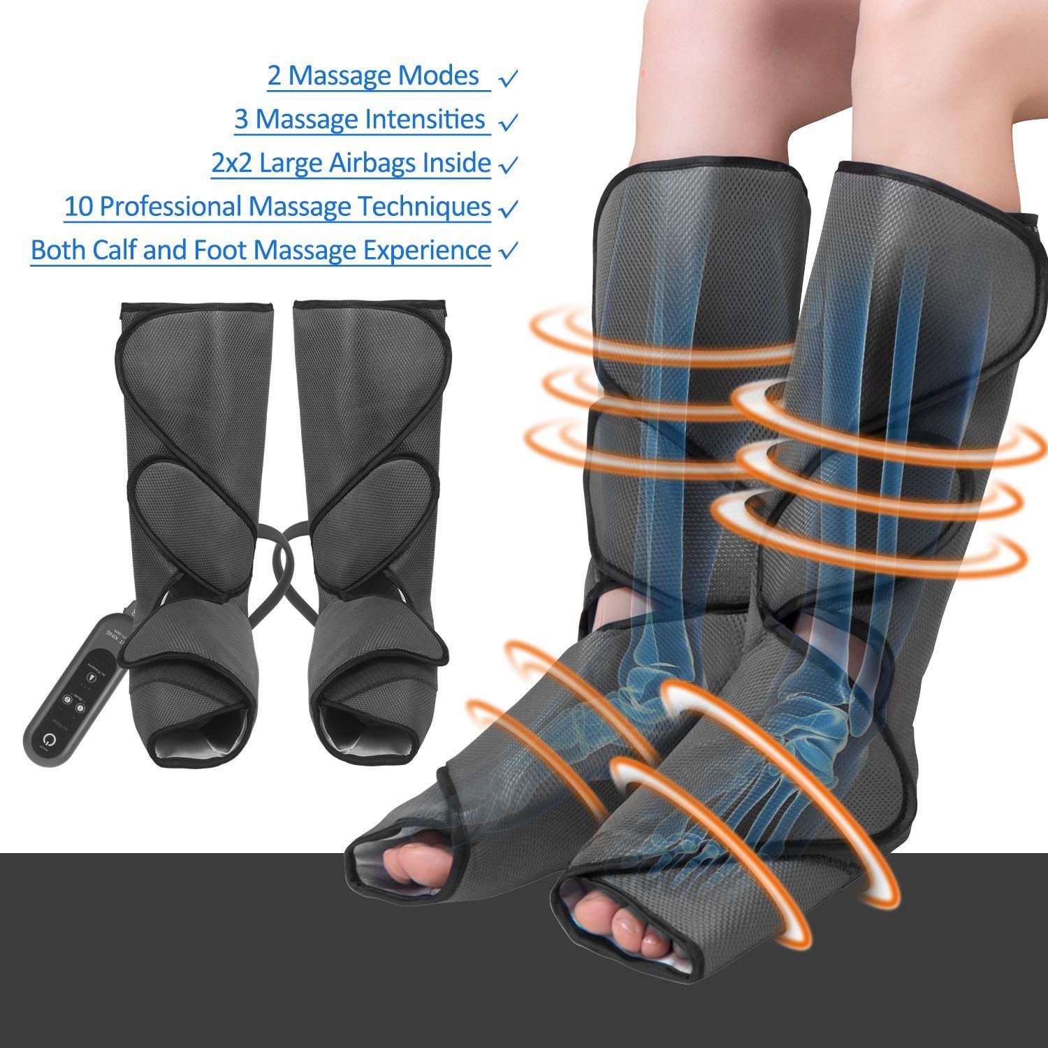 FIT KING Leg Air Massager for Circulation and Relaxation