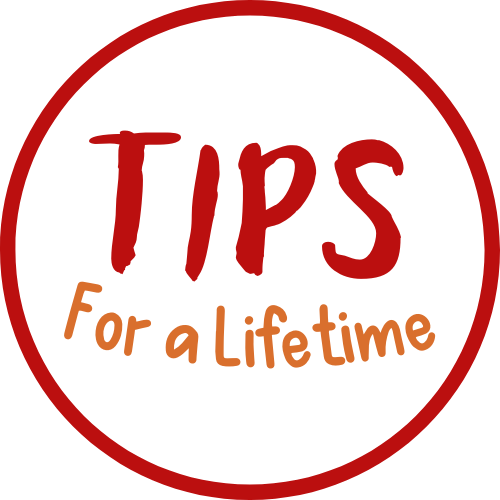 Tips for a lifetime logo
